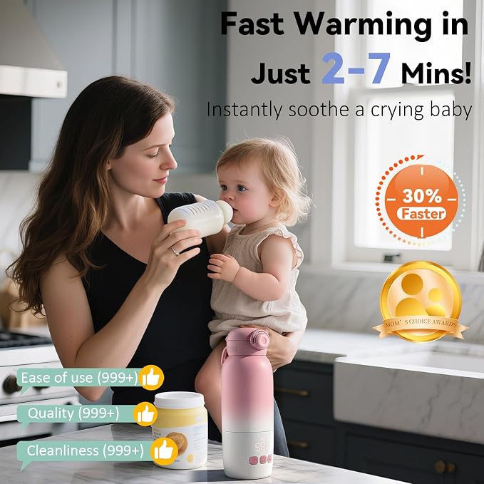 Portable Bottle Warmer, Large 12oz Capacity - Image 4