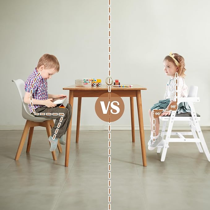 Solid Wood high Chairs for Toddlers, High Chair Grows - Image 2