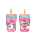 Zak Designs 15oz Hello Kitty Kelso Tumbler Set, Leak-Proof Screw-On Lid by ZakDesigns