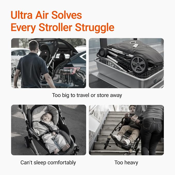 MAMAZING Lightweight Baby Travel Stroller - Image 9