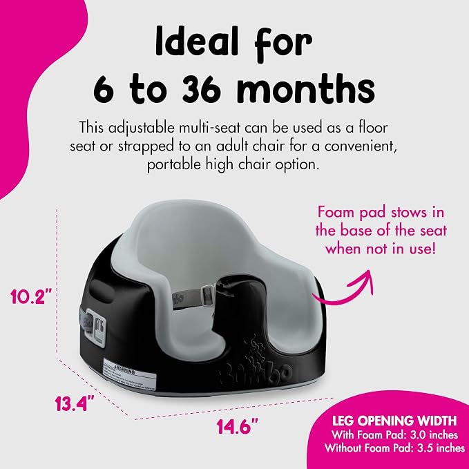 Bumbo 3-in-1 Multi-Seat for 6 to 36 Months, Travel Baby Feeding & Play Floor - Image 3