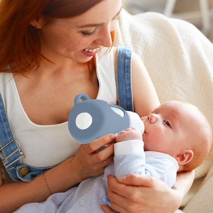 BUSOHA 3 Pack Silicone Sleeves for Avent Baby Bottles - Image 7