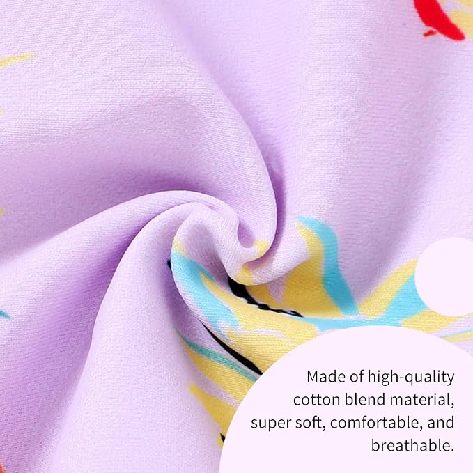 Newborn Baby Girl Ruffle Swimsuit Infant Toddler One Piece Floral Bikini Beach - Image 4