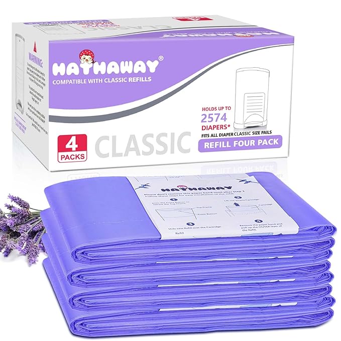 Diaper Pail Refill Bags Compatible by Unknown