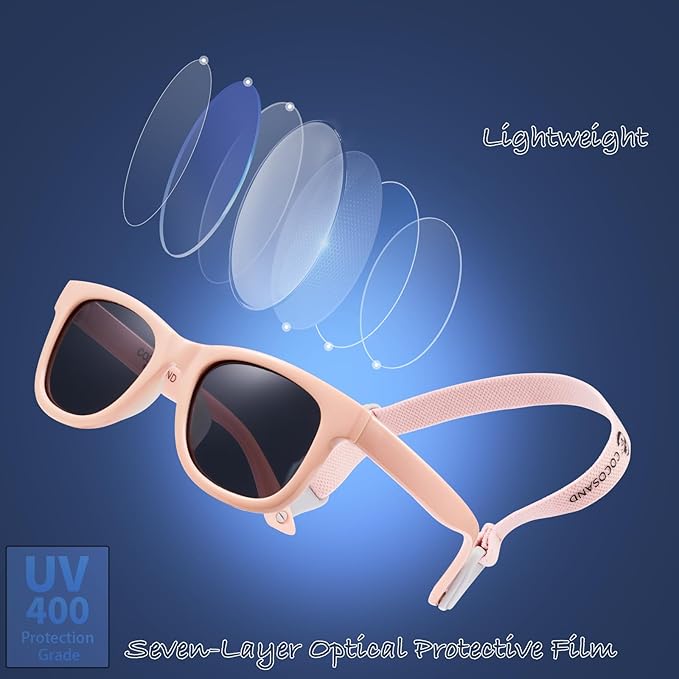 COCOSAND Flexible Baby Sunglasses - Image 5