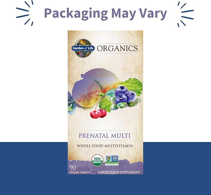 Garden of Life Organics Women’s Prenatal Multivitamin - Image 2