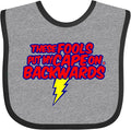 inktastic These Fools Put My Cape on Backwards ® Baby Bib by Inktastic