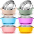 Nuogo 6 Pcs Stainless Steel Baby Bowls by Nuogo