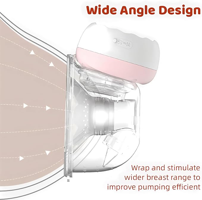 Electric Hands-Free Breast Pumps, Wearable Breast Pump - Image 3