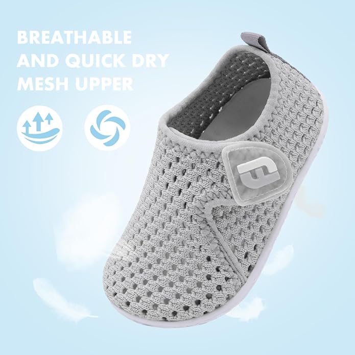 JOINFREE Baby Toddler Water Shoes Boys Girls Sandals Barefoot Kids Breathable - Image 2