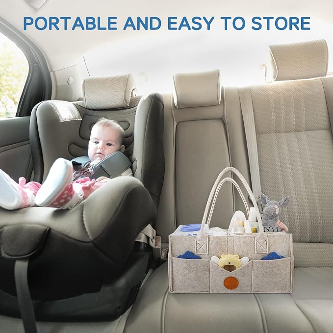 Maliton Baby Diaper Caddy Organizer - Image 6