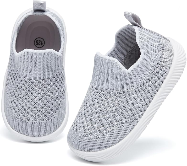 MORENDL Baby Toddler Walking Socks Non-Slip Breathable Unisex Casual Sneakers - Image 2
