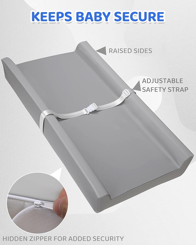 Baby Changing Pad for Dresser & Baby Changing Table Pad | Diaper Changing Pad & - Image 6