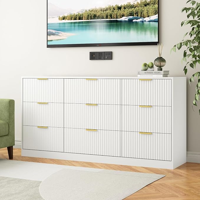 9 Drawer Dresser for Bedroom - Image 3