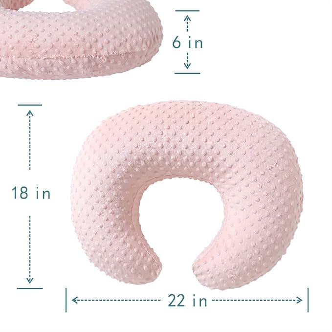 Nursing Pillow and Positioner, Breastfeeding, Bottle Feeding, Baby Sitting - Image 5