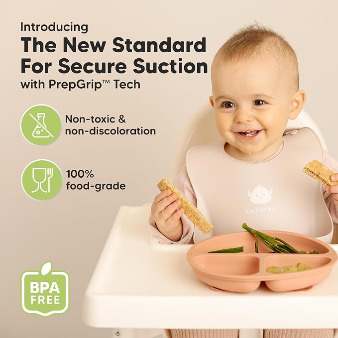 KeaBabies Suction Plates for Baby, Toddler - Image 2