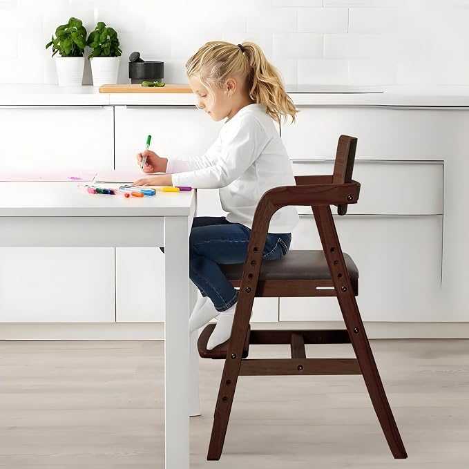 Solid Wood high Chairs for Toddlers, High Chair Grows - Image 7