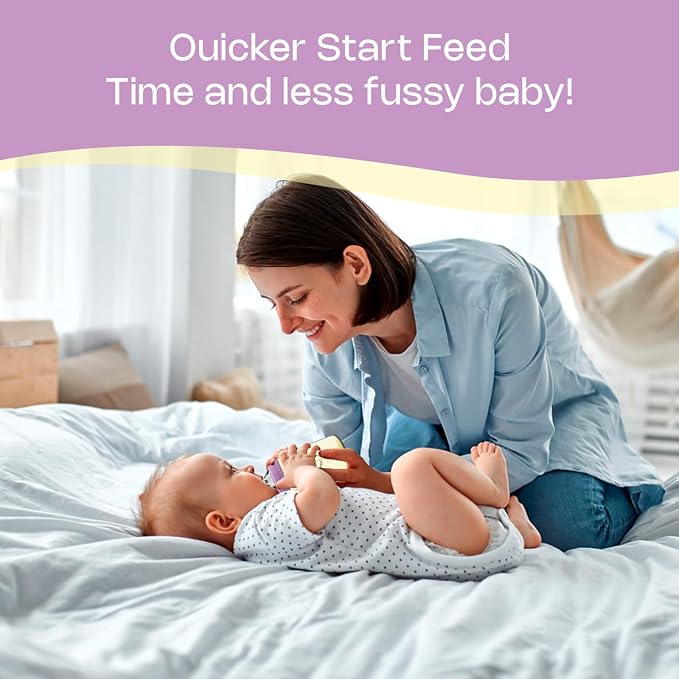 Anti-Colic Baby Bottle with Formula Dispenser, Instant/Quick-Release, Preload - Image 6