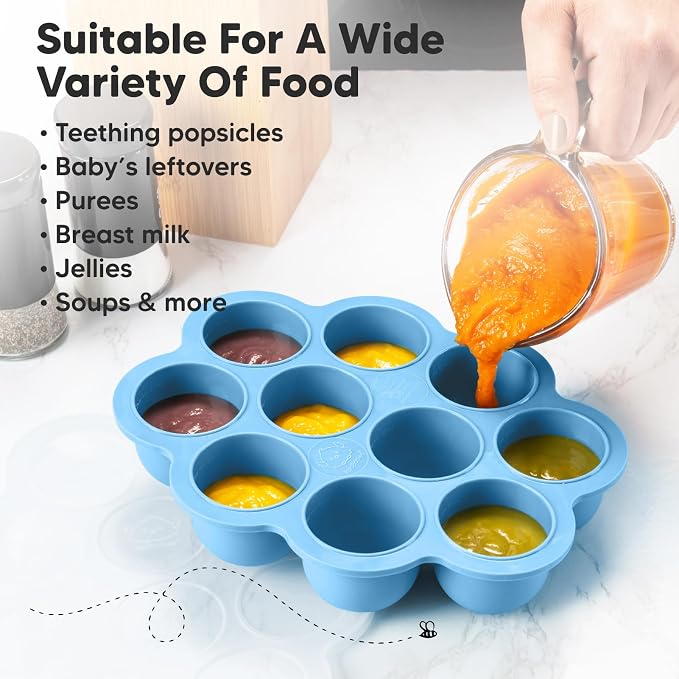 KeaBabies Silicone Food Freezer Trays - Image 7