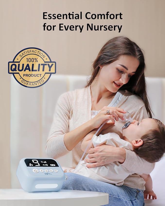 HEYVALUE Nasal Aspirator for Baby, Hospital Grade Nose Sucker - Image 7