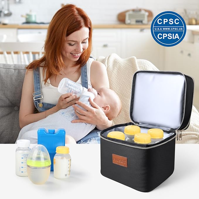 PIIOSER Breast Milk Storage Cooler Bag - Image 7