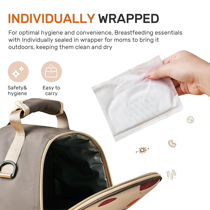 NCVI Nursing Pads Disposable, Super Absorbent and Keep Dry, Soft &Thin Nipple - Image 5