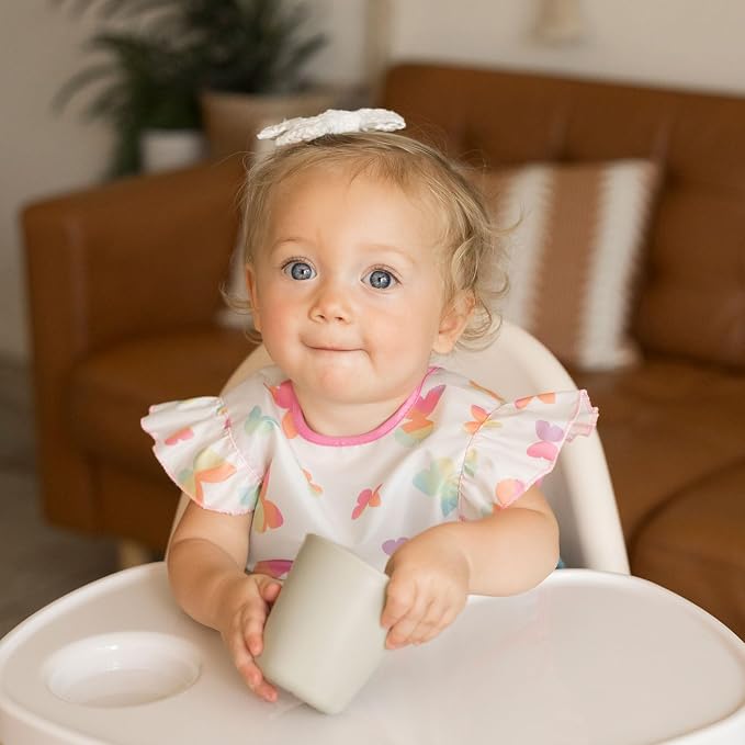 Tiny Twinkle Mess Proof Baby Bibs - Image 3