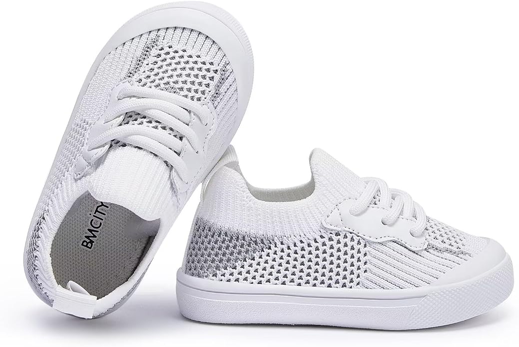 BMCiTYBM Baby Sneakers Girls Boys Lightweight Breathable Mesh First Walkers - Image 3