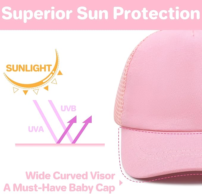 qikqik Baby Baseball Cap Toddler Baseball Hat - Image 5