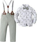 Boarnseorl Baby Boys Pants Sets, Toddler Gentleman Outfits, Infant Long Sleeve by Boarnseorl