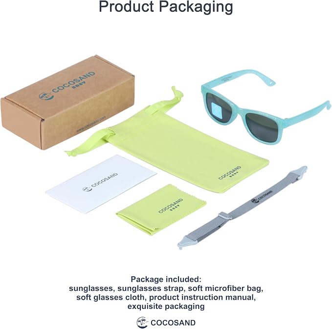 COCOSAND Flexible Baby Sunglasses - Image 2