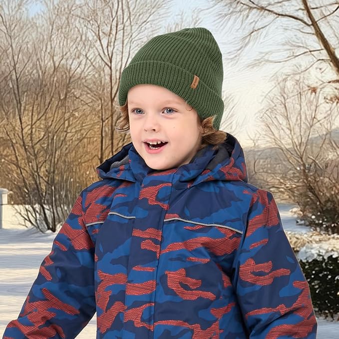 Bebila Baby Beanie Toddler Infant Winter Hats Knit Warm Caps - Image 6