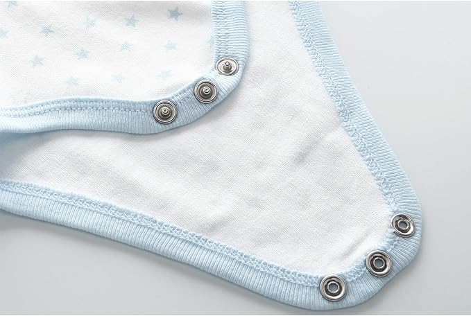 Fashion Unisex baby Boy Girl Bodysuits 5-Pack Casual Cotton Soft Infants Outfit - Image 7