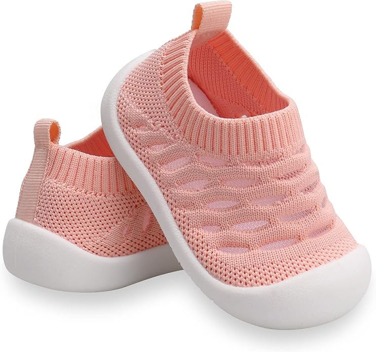 Baby First-Walking Shoes 1-4 Years Kid Shoes Trainers Toddler Infant Boys Girls by Charrost