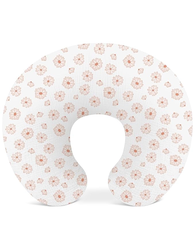 Nursing Pillow Covers, Muslin Nursing Cover by Wimist