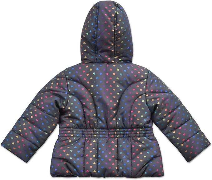 Arctic Quest Little Girls Bib Snow Pants and Ski Jacket Water-Resistant Snowsuit - Image 4