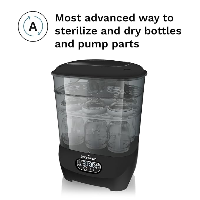 Baby Brezza Bottle Sterilizer and Dryer Advanced – 33% Faster - Image 10