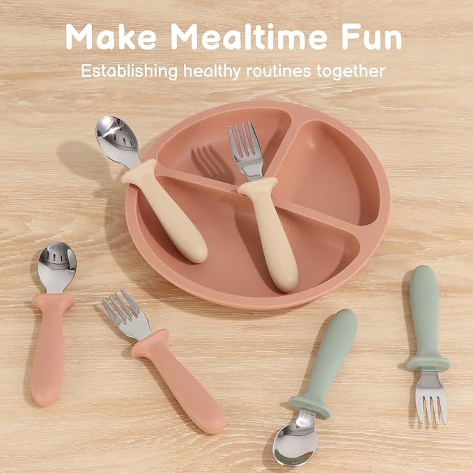 6 Pack Toddler Utensils, kids Silverware - Image 6