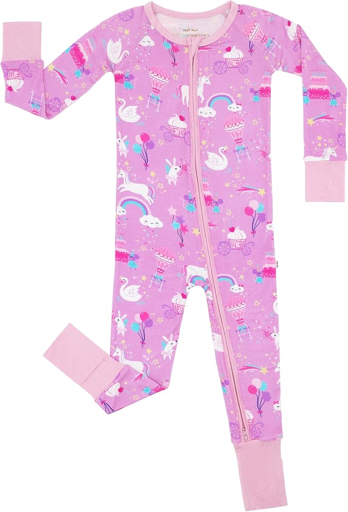 Little Sleepies Pajamas for Baby Boys & Girls, Viscose from Bamboo Baby Pajamas by LittleSleepies