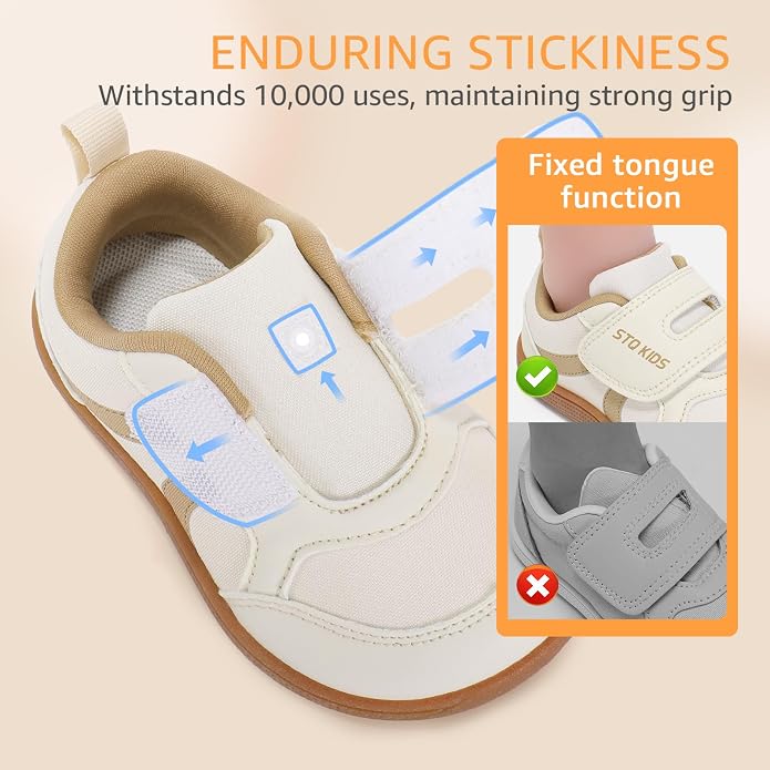 Toddler Wide Toe Box Barefoot Shoes Boys Girls Sneakers Kids Tennis Shoes - Image 8