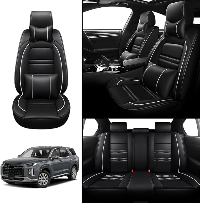 Car Seat Covers for Hyundai Car Palisade 2020-2025 | 5-Seats Seat Covers - Image 2