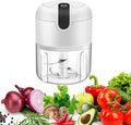 Electric Mini Garlic Chopper, Food Processor, Portable Cordless Garlic Mincer by Vshinic