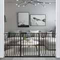 WAOWAO Baby Gate 66.93-71.65" Extra Wide Pressure Mounted Walk Through Swing by WAOWAOBABYSAFETYPRODUCTS