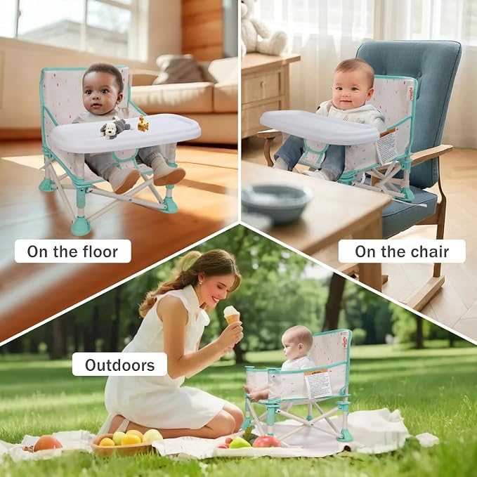 Tiny Marvels Portable 3-in-1 Baby Chair, Cozy Booster Seat, Baby Seat - Image 4