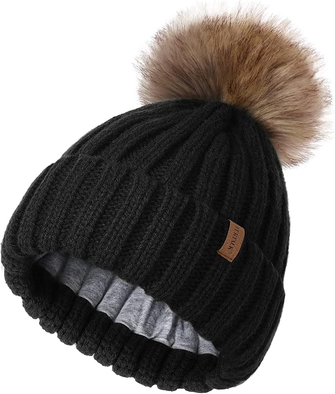 FURTALK Kids Winter Hat Toddler Knitted Beanie by FURTALK