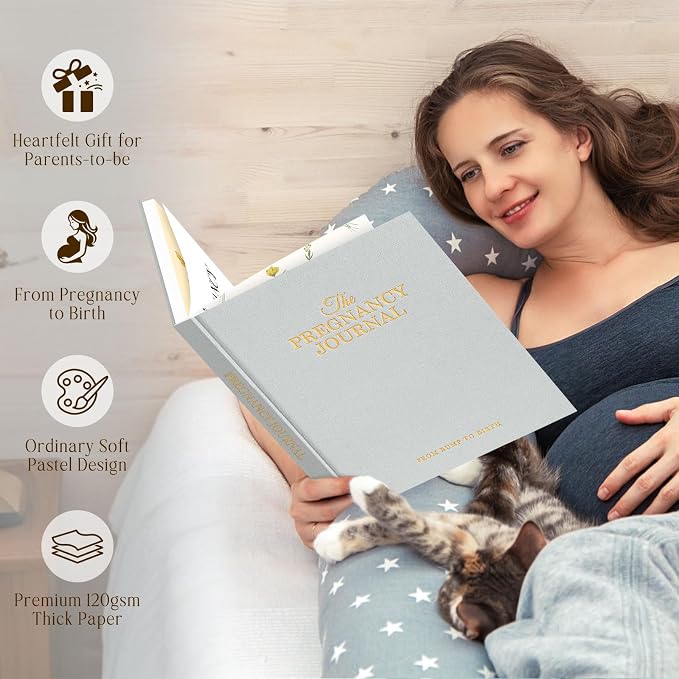 Lanpn My Pregnancy Journal Memory Book - Image 7