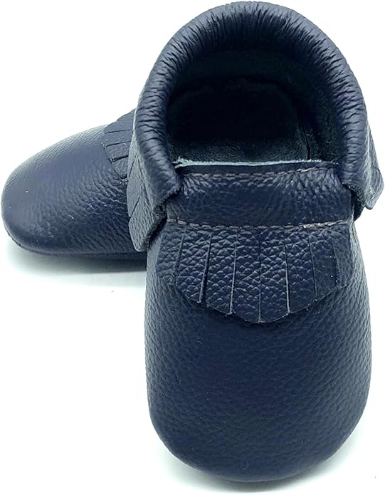 OWLOWLA Baby Moccasins Soft Sole Leather Baby Shoes Infant Toddler Pre-Walker by Owlowla