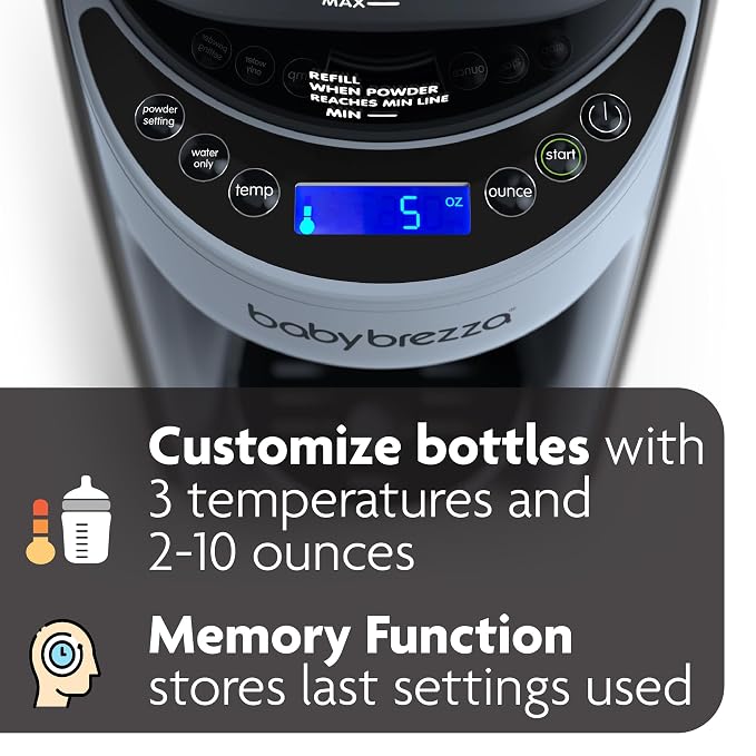 Baby Brezza New and Improved Formula Pro Advanced Formula Dispenser Machine - Image 3