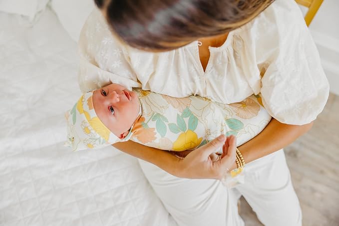 Copper Pearl Baby Swaddle Blanket - Image 4