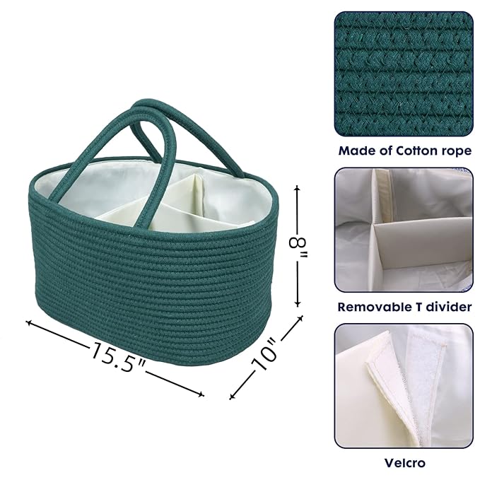 Large Baby Diaper Caddy Organizer - Image 2